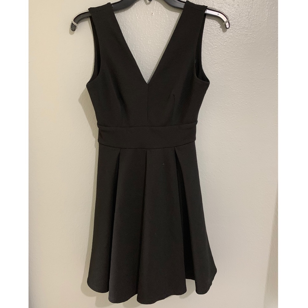 Black summer dress.